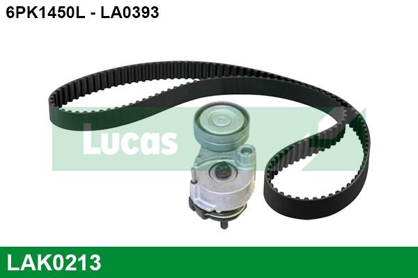 Lucas Electrical LAK0213 Drive belt kit LAK0213