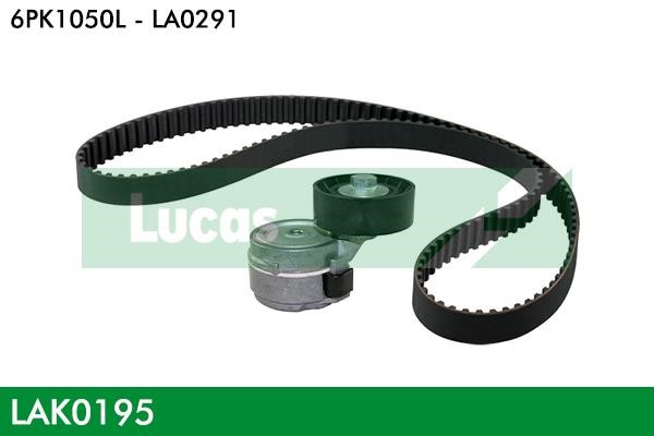 Lucas Electrical LAK0195 Drive belt kit LAK0195
