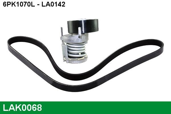 Lucas Electrical LAK0068 Drive belt kit LAK0068