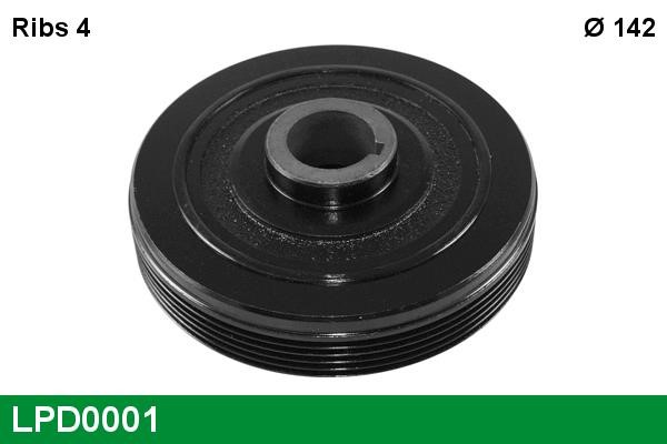 Lucas diesel LPD0001 Belt Pulley, crankshaft LPD0001