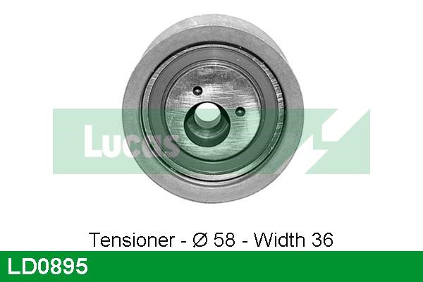 TRW LD0895 Tensioner pulley, timing belt LD0895