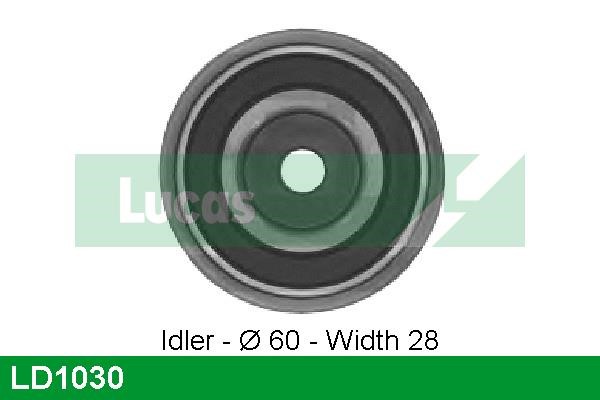 TRW LD1030 Tensioner pulley, timing belt LD1030