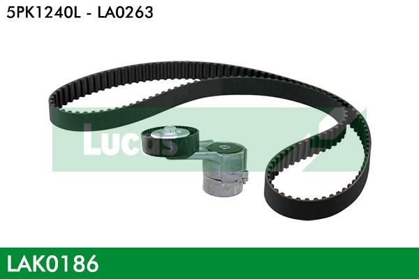 Lucas Electrical LAK0186 Drive belt kit LAK0186