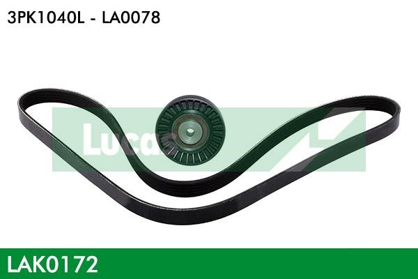 Lucas Electrical LAK0172 Drive belt kit LAK0172