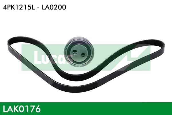 TRW LAK0176 Drive belt kit LAK0176