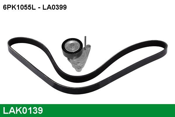 Lucas diesel LAK0139 Drive belt kit LAK0139