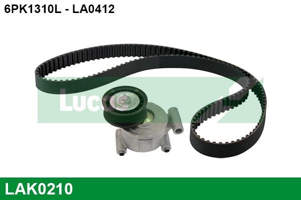 Lucas diesel LAK0210 Drive belt kit LAK0210