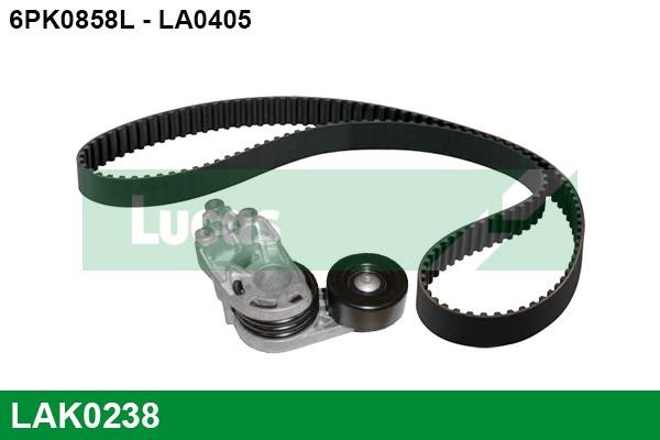 Lucas Electrical LAK0238 Drive belt kit LAK0238