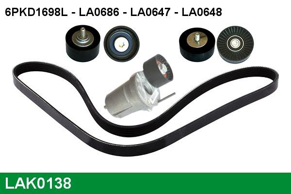 Lucas diesel LAK0138 Drive belt kit LAK0138