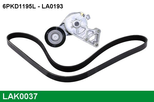 Lucas diesel LAK0037 Drive belt kit LAK0037