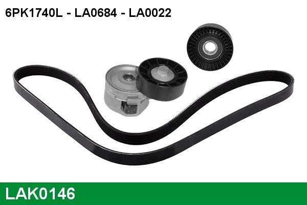 Lucas diesel LAK0146 Drive belt kit LAK0146