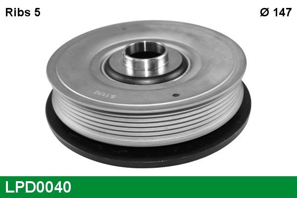 Lucas diesel LPD0040 Belt Pulley, crankshaft LPD0040