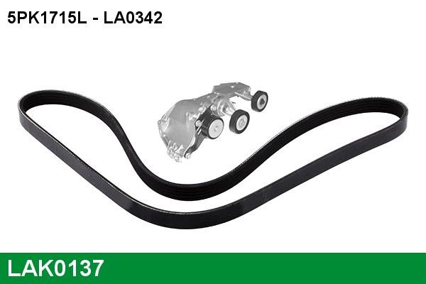 Lucas diesel LAK0137 Drive belt kit LAK0137