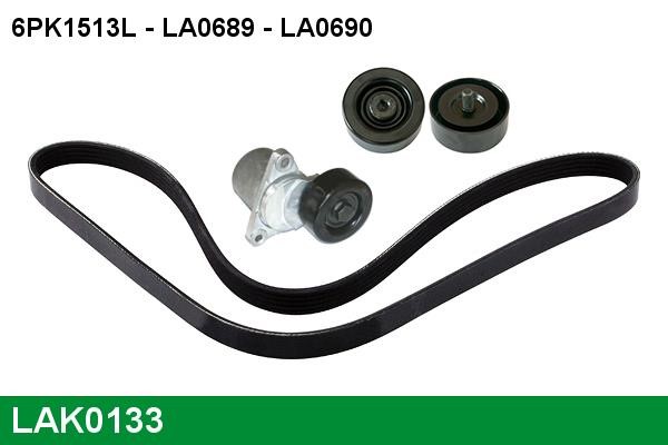 Lucas Electrical LAK0133 Drive belt kit LAK0133