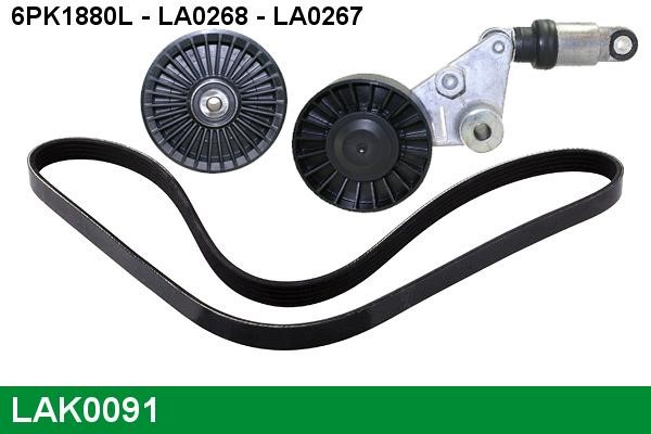 Lucas Electrical LAK0091 Drive belt kit LAK0091