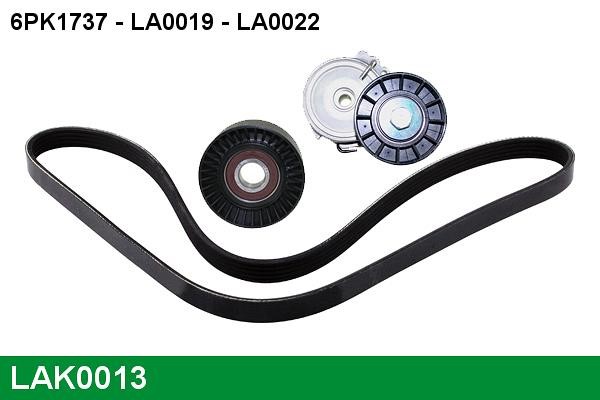 TRW LAK0013 Drive belt kit LAK0013