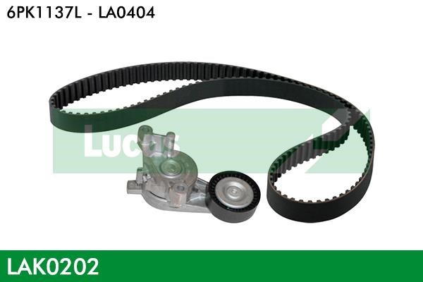 TRW LAK0202 Drive belt kit LAK0202