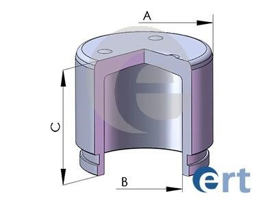 Ert 151783-C Brake caliper piston 151783C