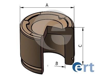 Ert 151365-C Brake caliper piston 151365C