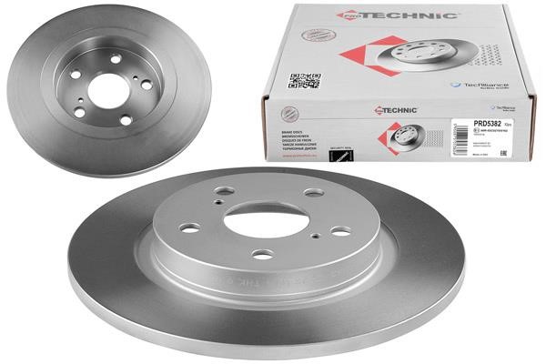 Protechnic PRD5382 Rear brake disc, non-ventilated PRD5382