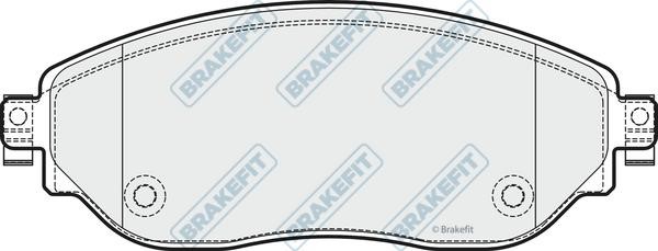 APEC braking PD3382 Brake Pad Set, disc brake PD3382