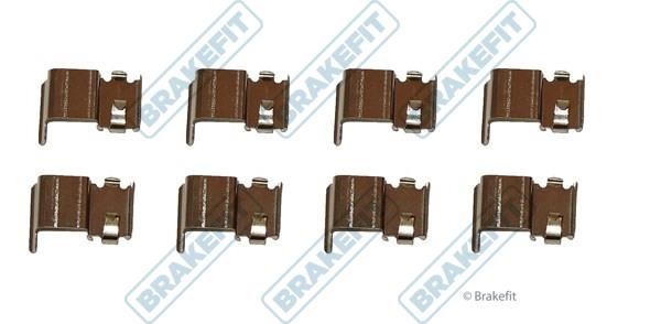 APEC braking BKT1262 Mounting kit brake pads BKT1262