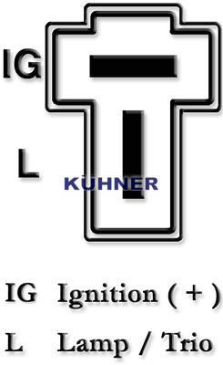 Alternator Kuhner 40880RI