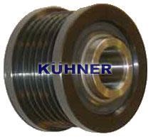 Freewheel clutch, alternator Kuhner 885338