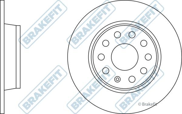 APEC braking SDK6275 Brake disk SDK6275