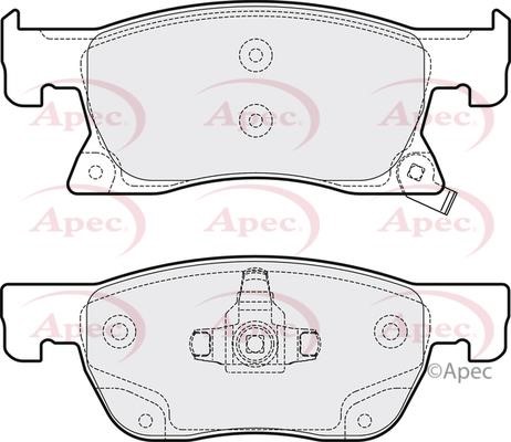 APEC braking PAD2103 Brake Pad Set, disc brake PAD2103