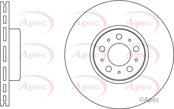 APEC braking DSK3257 Brake disk DSK3257