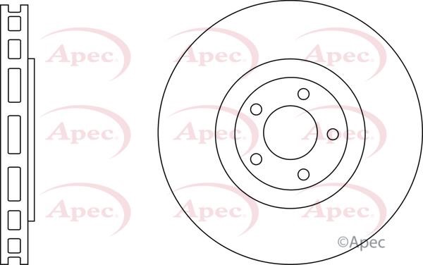 APEC braking DSK3202 Brake disk DSK3202