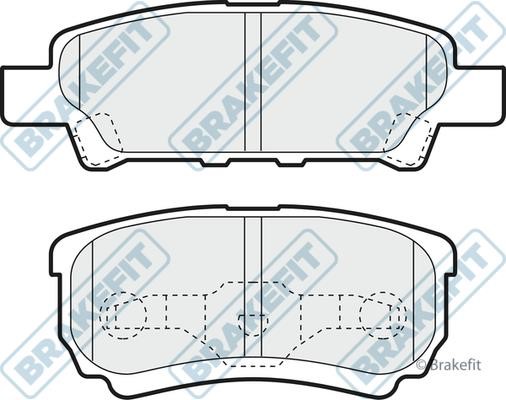 APEC braking PD3599 Brake Pad Set, disc brake PD3599