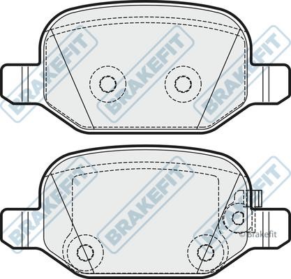 APEC braking PD3517 Brake Pad Set, disc brake PD3517