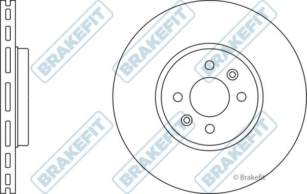 APEC braking SDK6154 Brake disk SDK6154