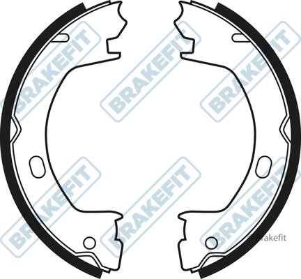 APEC braking BSH1121 Parking brake shoes BSH1121