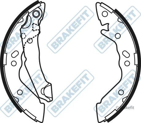 APEC braking BSH1104 Brake shoe set BSH1104