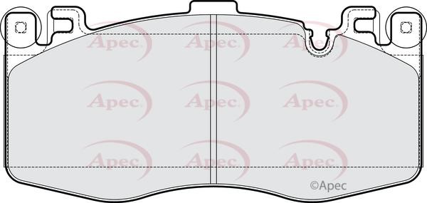 APEC braking PAD2290 Brake Pad Set, disc brake PAD2290