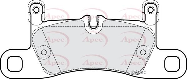 APEC braking PAD2285 Brake Pad Set, disc brake PAD2285