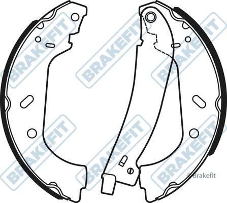 APEC braking BSH1068 Brake shoe set BSH1068