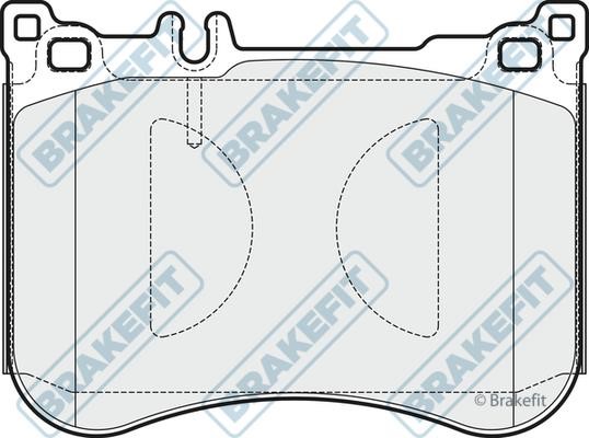 APEC braking PD3905 Brake Pad Set, disc brake PD3905