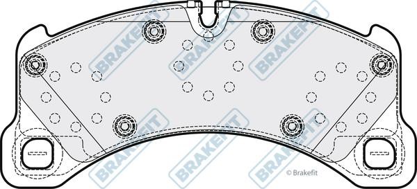 APEC braking PD3847 Brake Pad Set, disc brake PD3847