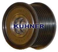 Kuhner 885025 Freewheel clutch, alternator 885025