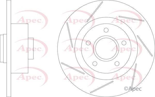 APEC braking DSK3234 Brake disk DSK3234