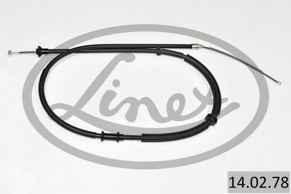 Linex 14.02.78 Cable Pull, parking brake 140278