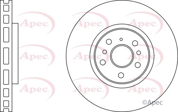APEC braking DSK3196 Brake disk DSK3196