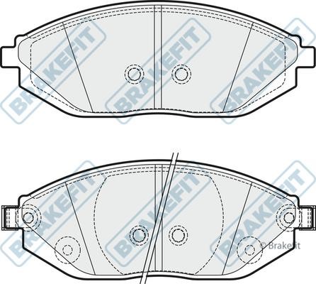 APEC braking PD3721 Brake Pad Set, disc brake PD3721