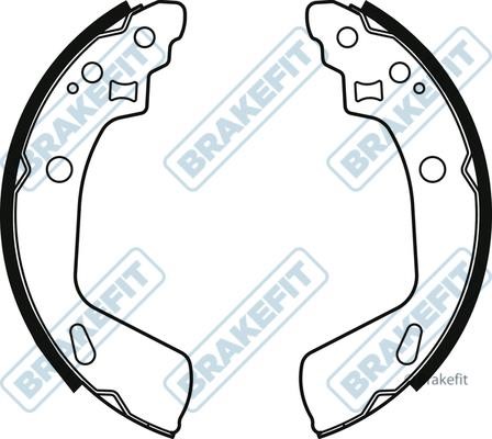 APEC braking BSH1077 Brake shoe set BSH1077