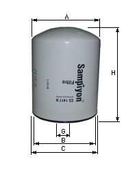 Sampiyon CS 1585 H Hydraulic filter CS1585H