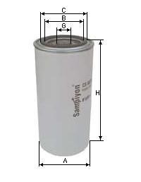 Sampiyon CS 0624 H Hydraulic filter CS0624H
